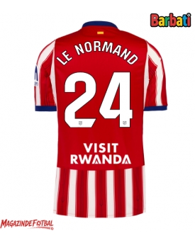 Atletico Madrid Robin Le Normand #24 Tricou Fotbal Replică 2026-27 Barbati Acasa